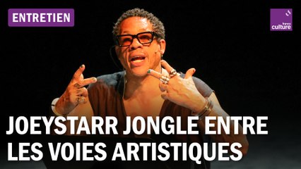 JoeyStarr, artiste : "Je ne suis pas là pour pleurer mais pour avancer"