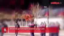 Ankara'da geri dönüşüm tesisinde yangın