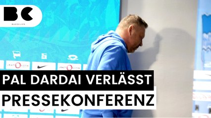 Hertha-Coach Dardai stürmt aus Pressekonferenz!