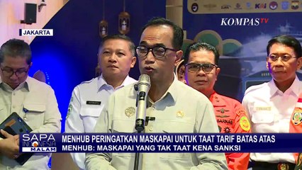 Menhub Peringatkan Maskapai Taati Tarif Batas Atas, Jika Melanggar akan Disanksi