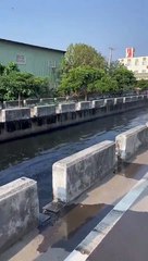 ¡Así reaccionó este río en Taiwan luego del fuerte terremoto!