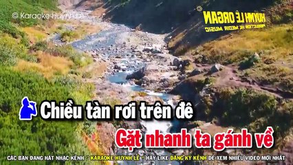 Karaoke Tình Thắm Duyên Quê - SONG CA - Beat Hay Cha Cha Nhạc Sống