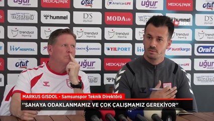 Markus Gisdol: Sahaya odaklanmamız ve çok çalışmamız gerekiyor