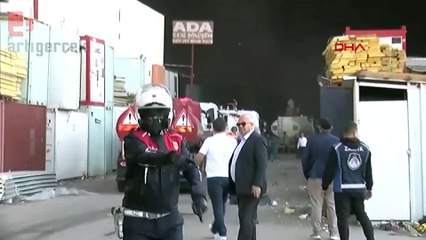 Ankara'da Hurdacılar Sitesi'nde yangın: Gökyüzü dumanla kaplandı