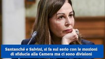 Santanché e Salvini, si fa sul serio con le mozioni di sfiducia alla Camera ma ci sono divisioni