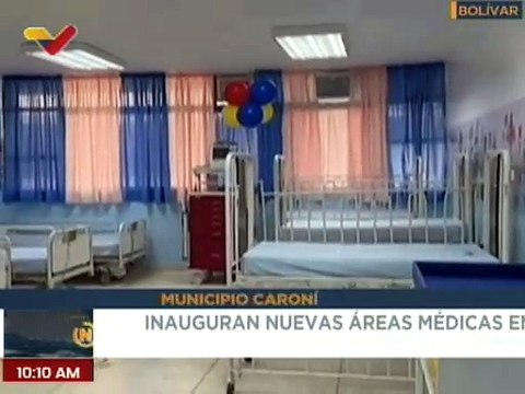 Inauguradas nuevas áreas médicas en el Hospital Dr. Raúl Leoni de Guaiparo en el edo. Bolívar