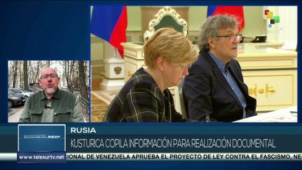 Pdte. Putin conversó con Emir Kusturica sobre el conflicto con Ucrania
