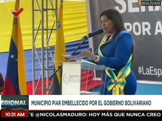Bolívar | Autoridades del mcpio. Piar se encargaron del embellecimiento del sector en el último año