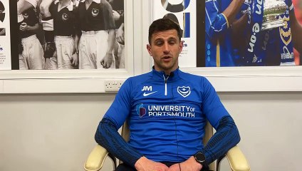 Pompey v Shrewsbury - John Mousinho's pre-match thoughts