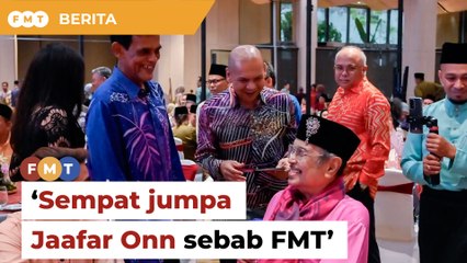 Kami sempat jumpa Jaafar Onn sebab FMT