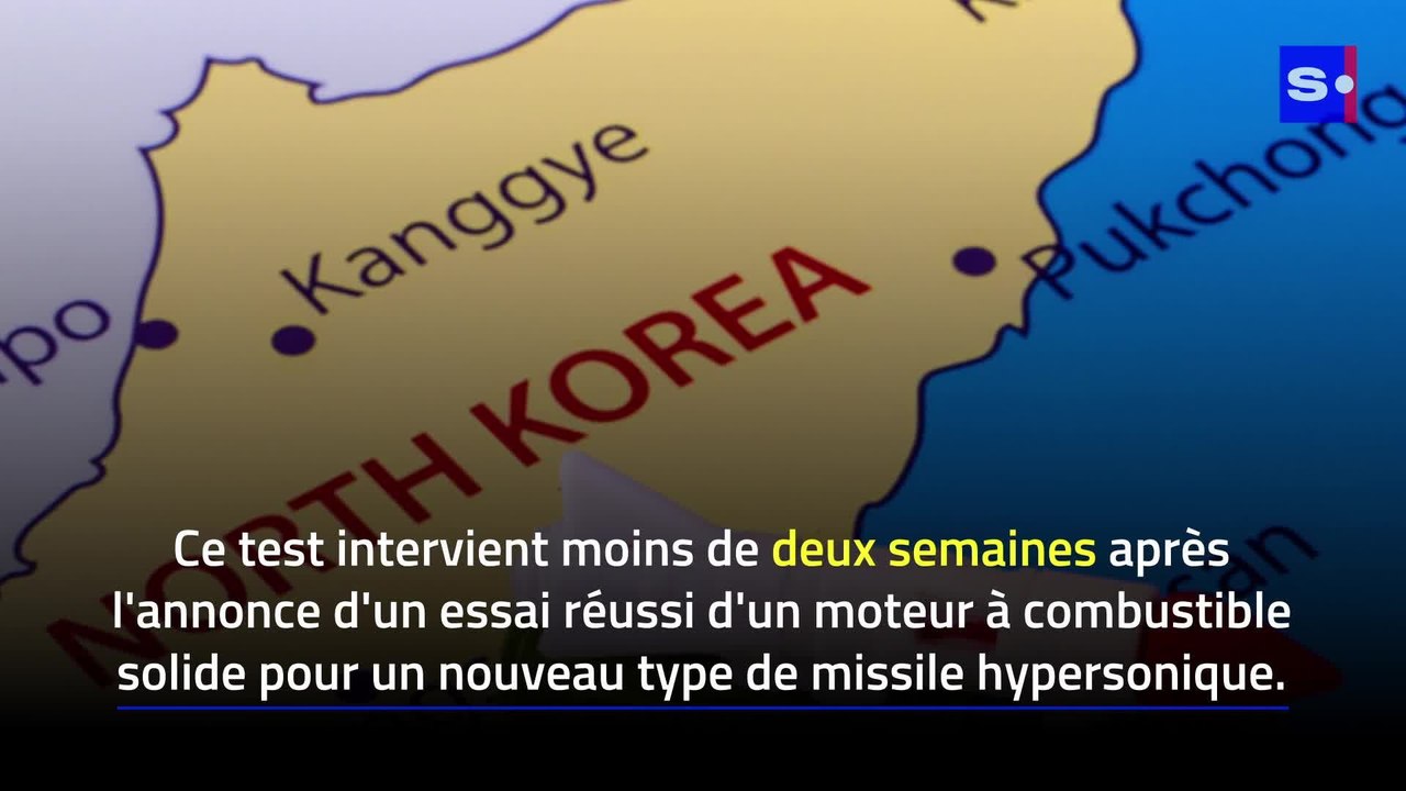La Corée du Nord teste un missile hypersonique de moyenne à longue portée