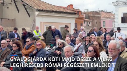 A világ leghíresebb régészeti műemlékeit köti majd össze egy járda Rómában