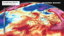 Le anomalie di temperatura previste in Italia ed altre aree dell'Europa: tanto caldo in arrivo