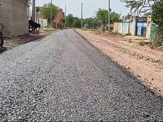 बीजासन माता परिक्रमा मार्ग का डामरीकरण शुरू-video