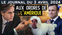 Ukraine : Paris esclave de Washington - JT du mercredi 3 avril 2024