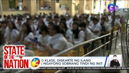 Download Video: Madalas na pagligo, diskarte ng mga preso ngayong tag-init sa gitna ng siksikan sa kulungan | SONA