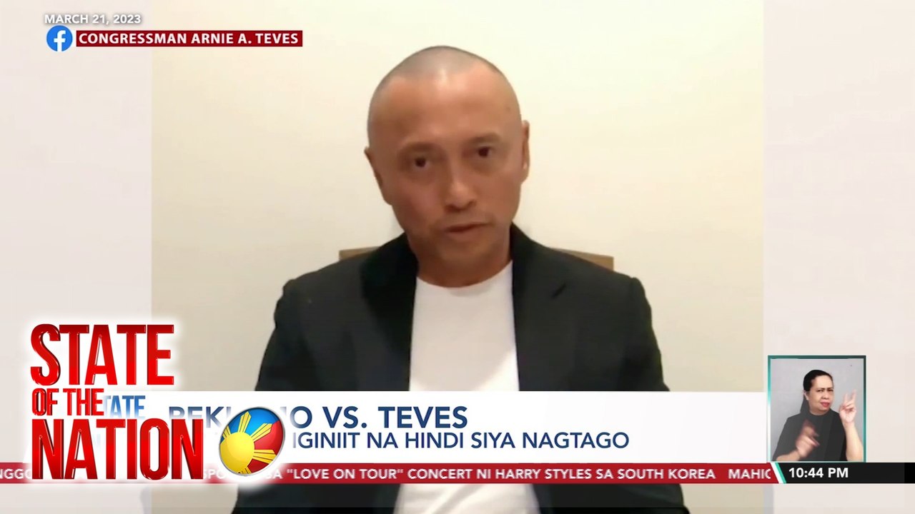 STATE OF THE NATION: RECAP PART 2: PAGPAPA-UWI KAY TEVES NA TINUKOY NG DOJ NA MASTERMIND SA PAGPATAY KAY GOV. DEGAMO