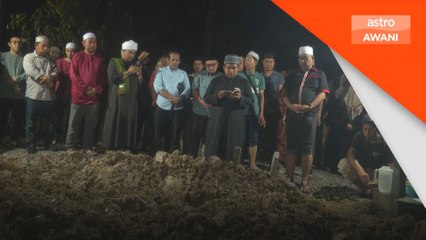 Suasana sayu iringi pengebumian seniman Jaafar Onn