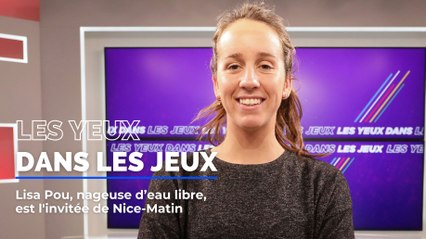 Lisa Pou, nageuse d'eau libre, est l'invitée des Yeux dans les Jeux