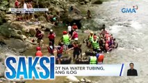 Pasikot-sikot na water tubing, patok sa isang ilog | Saksi