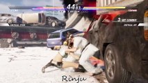 Dead or Alive 6 Gameplay Hitomi vs Leifang Terrific Empty Hand Combo