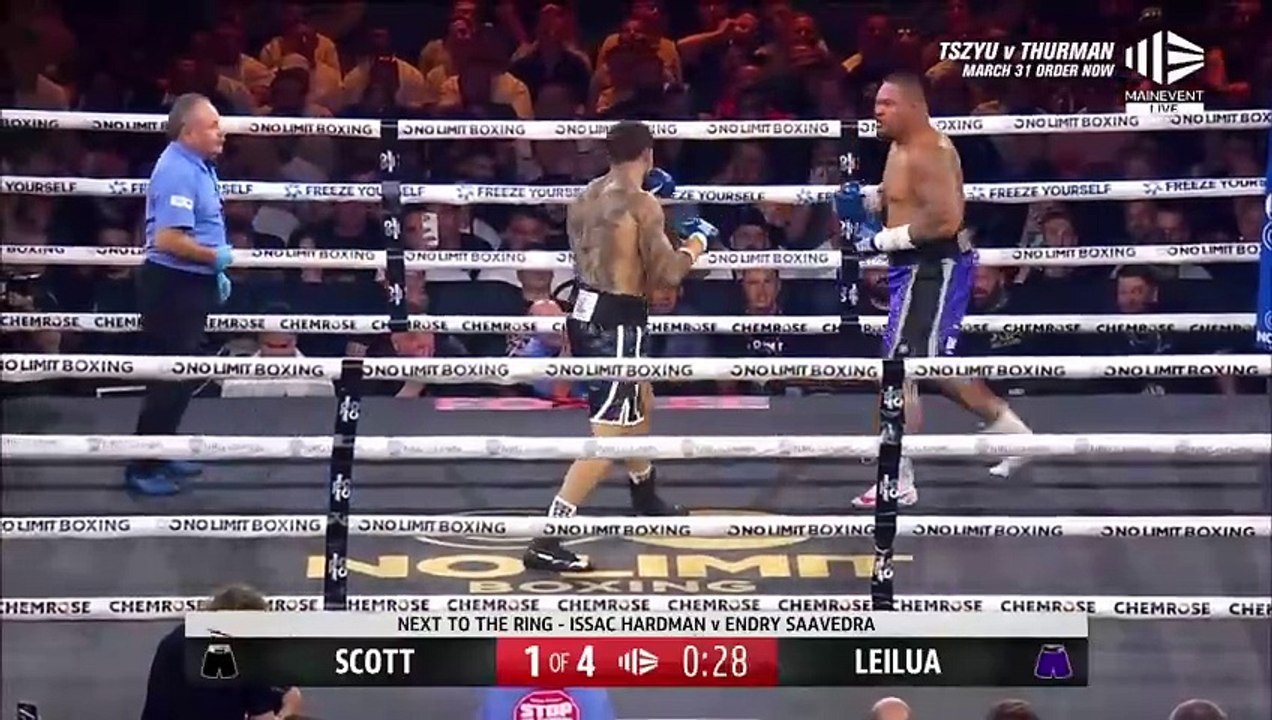 Curtis Scott vs Joey Leilua (13-03-2024) Full Fight
