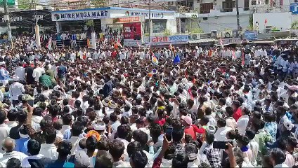 बीएपी के सांसद प्रत्याशी ने भरा नामांकन, उमड़ा समर्थकों का हुजूम