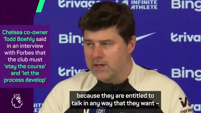 Mauricio Pochettino thanks Boehly after recent Chelsea comments