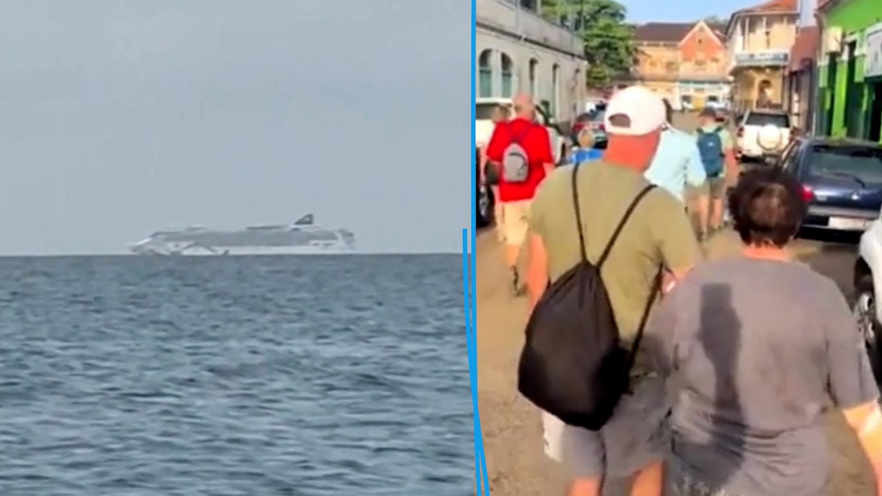 En retard pour prendre leur bateau, huit touristes en croisière abandonnés sur une île africaine