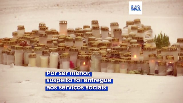 Finlândia: rapaz de 12 anos diz que disparou contra colegas porque era alvo de bullying