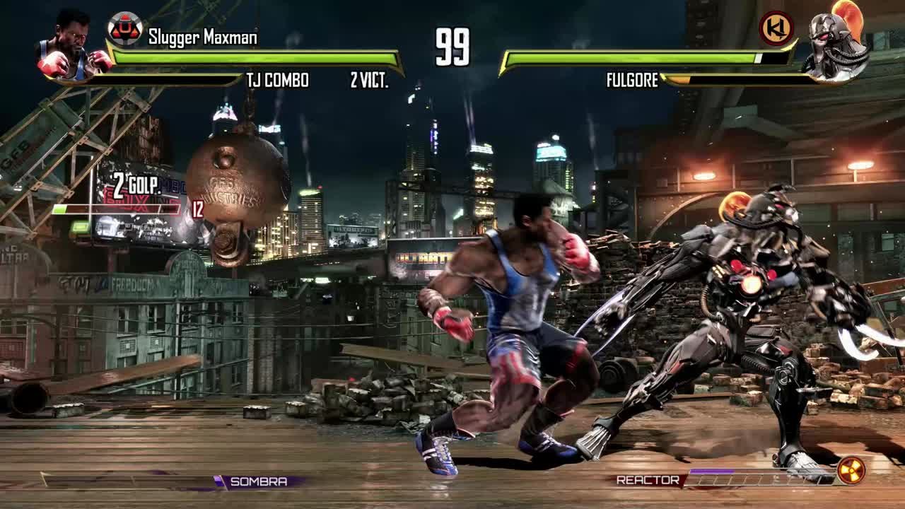 Killer Instinct Gameplay - TJ Combo vs Fulgore