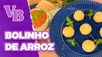 Bolinho de ARROZ com recheio de QUEIJO  - Você Bonita (02/04/2024)