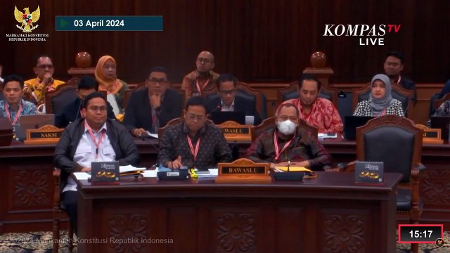 [FULL] Saksi Bawaslu Beberkan soal Kasus CFD Gibran dan Deklarasi Apdesi dalam Sidang MK