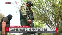 Capturan a tres sujetos miembros del PCC en un operativo en Santa Cruz, informa Del Castillo