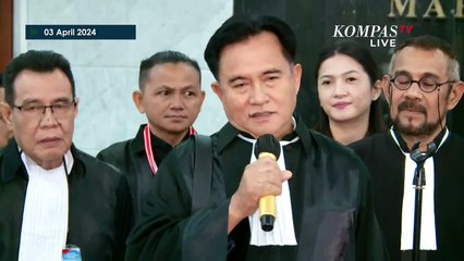 [FULL] Keterangan Yusril hingga Otto Usai Sidang Pemeriksaan Saksi & Ahli KPU-Bawaslu di MK