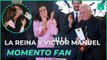 El momento fan de la reina Letizia con Víctor Manuel