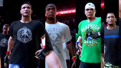 UFC Undisputed 3 Roster