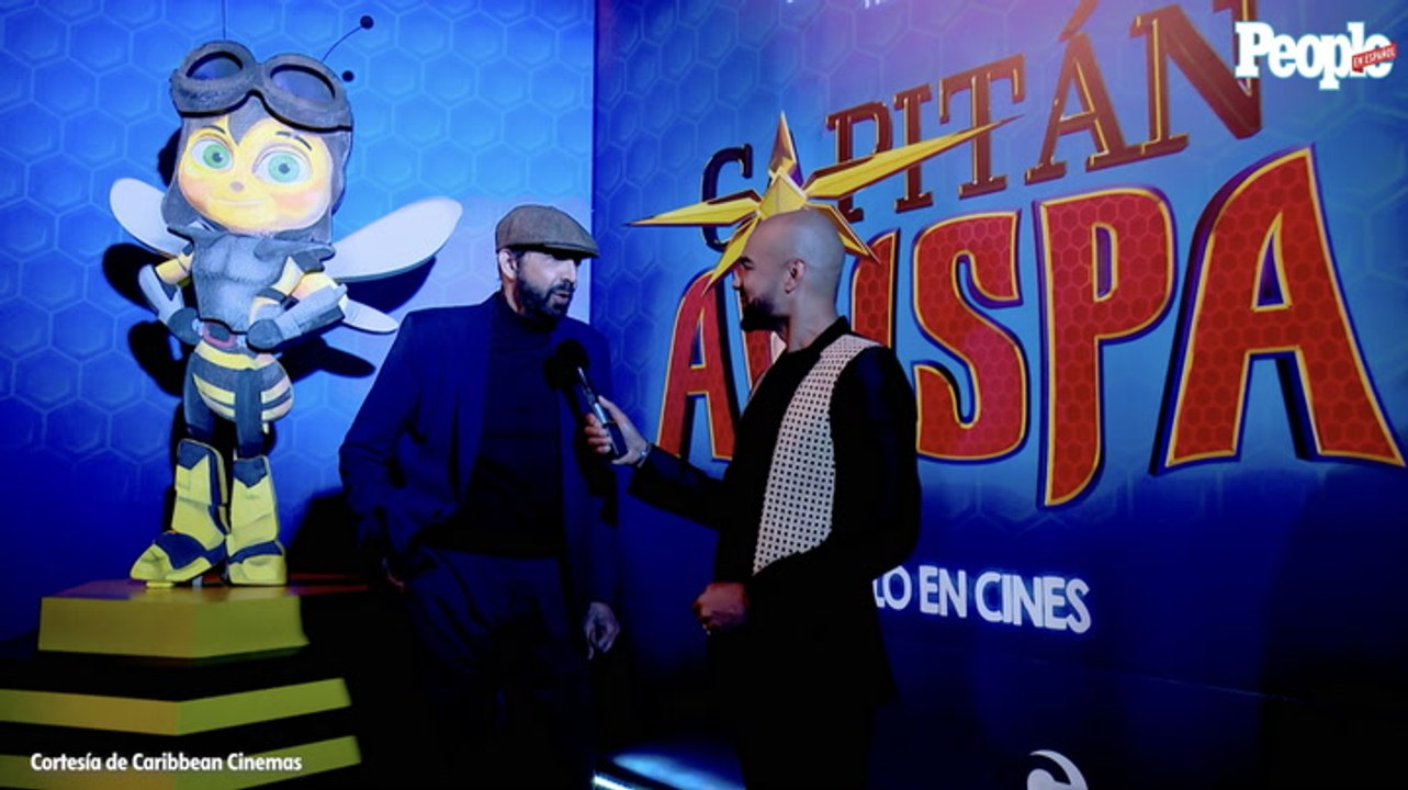 ¡Juan Luis Guerra, Joy Huerta y Luis Fonsi nos cuentan todo sobre “Capitán Avispa” durante la premier!