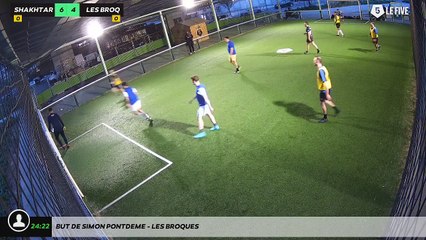 But de Simon Pontdeme - LES BROQUES