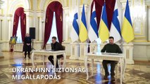 Ukrán-finn biztonsági megállapodás született