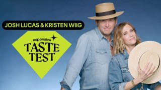 Kristen Wiig & Josh Lucas Can’t Believe This Hat Is $620 | Expensive Taste Test | Cosmopolitan