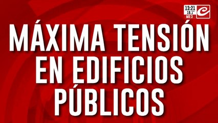Máxima tensión por la ola de despidos en el estado