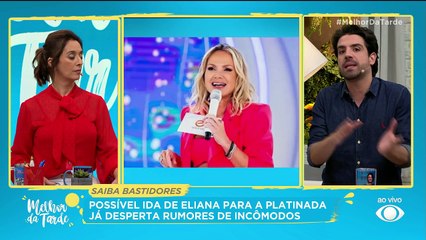 Possível chegada de Eliana já gera incômodos | Melhor da Tarde