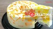 Cómo hacer Gelatina de refresco de naranja con crema | Recetas de Postres | Cocina Vital