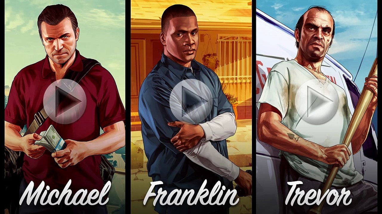 Michael,  Franklin, Trevor Trailer