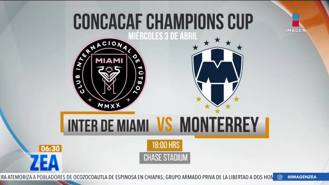 ¿MESSI SE PRESENTARÁ EN EL DUELO ANTE MONTERREY? Hoy doble partido de Concacaf | Imagen Deportes