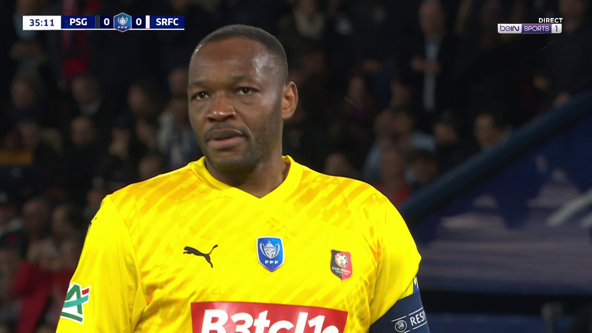 Coupe de France : Steve mandanda arrête le penalty de Mbappe et maintient Rennes dans cette demi-finale !