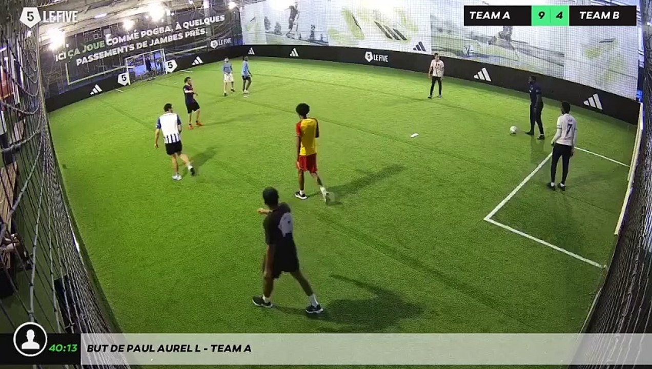 But de Paul Aurel L - Team A