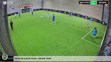 Faute de Alexis Valin - JOE BAR TEAM