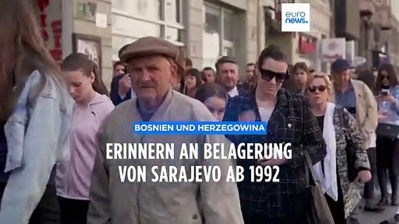 Im April vor 32 Jahren: Sarajevo erinnert an 11.451 Tote - darunter 1.601 Kinder